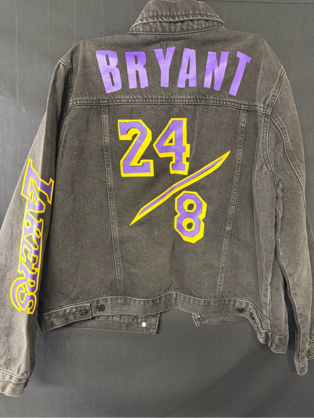 Kobe Bryant Lakers 24/8 Buffalo David Bitton Denim Jacket Women’s L